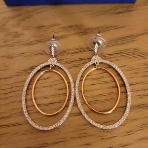 Swarovski dangle earrings